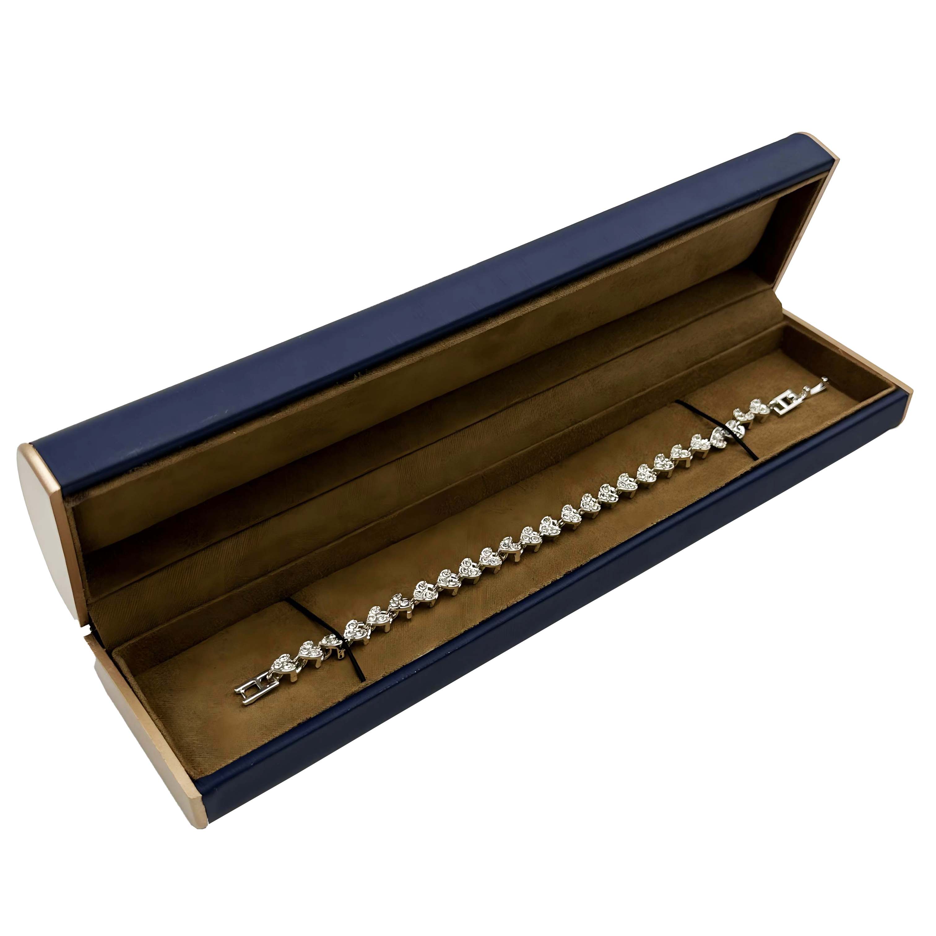 Velvet Arch Bead Long Chain Box