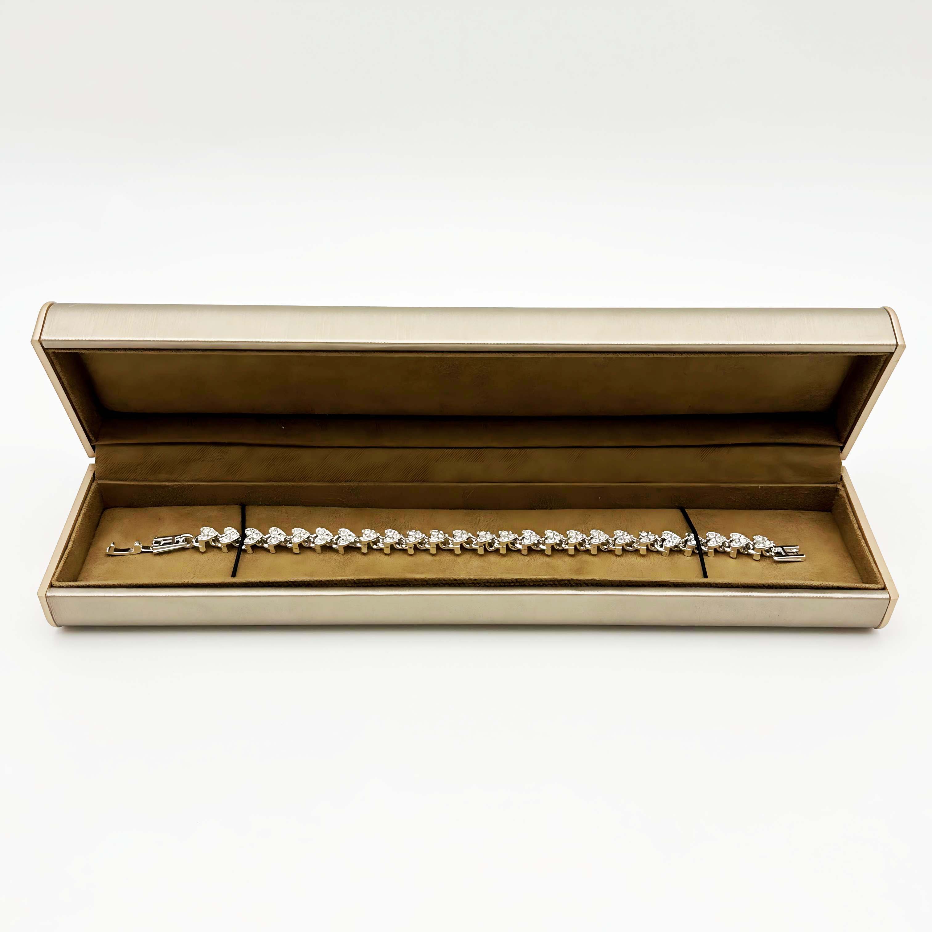 Arched Leather Bracelet Box