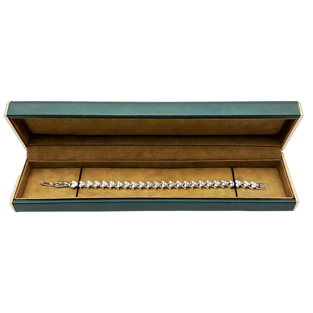 Velvet Arch Bead Long Chain Box