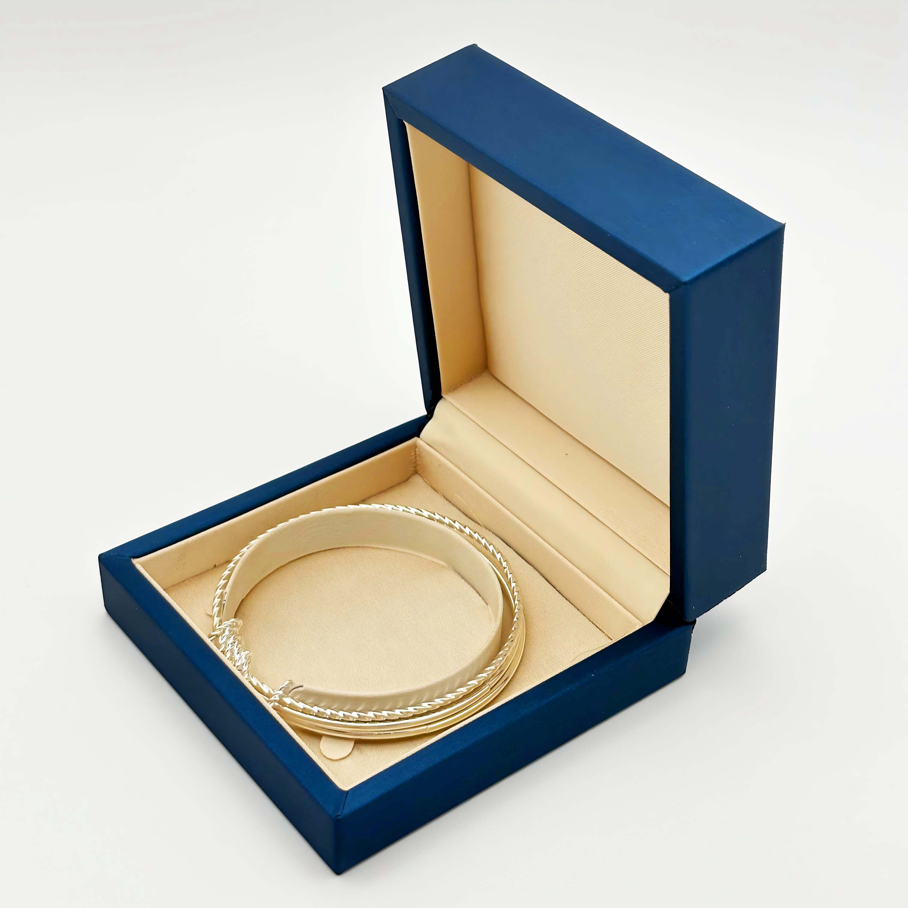 Bangle Box Brushed PU Leather Jewellery Box