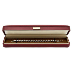 Velvet Leather Long Chain Box