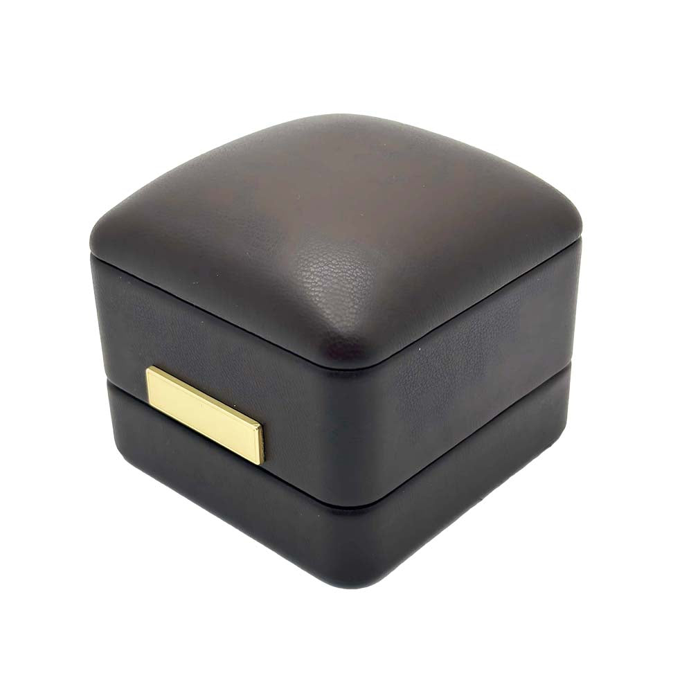 Velvet Leather Ring Box