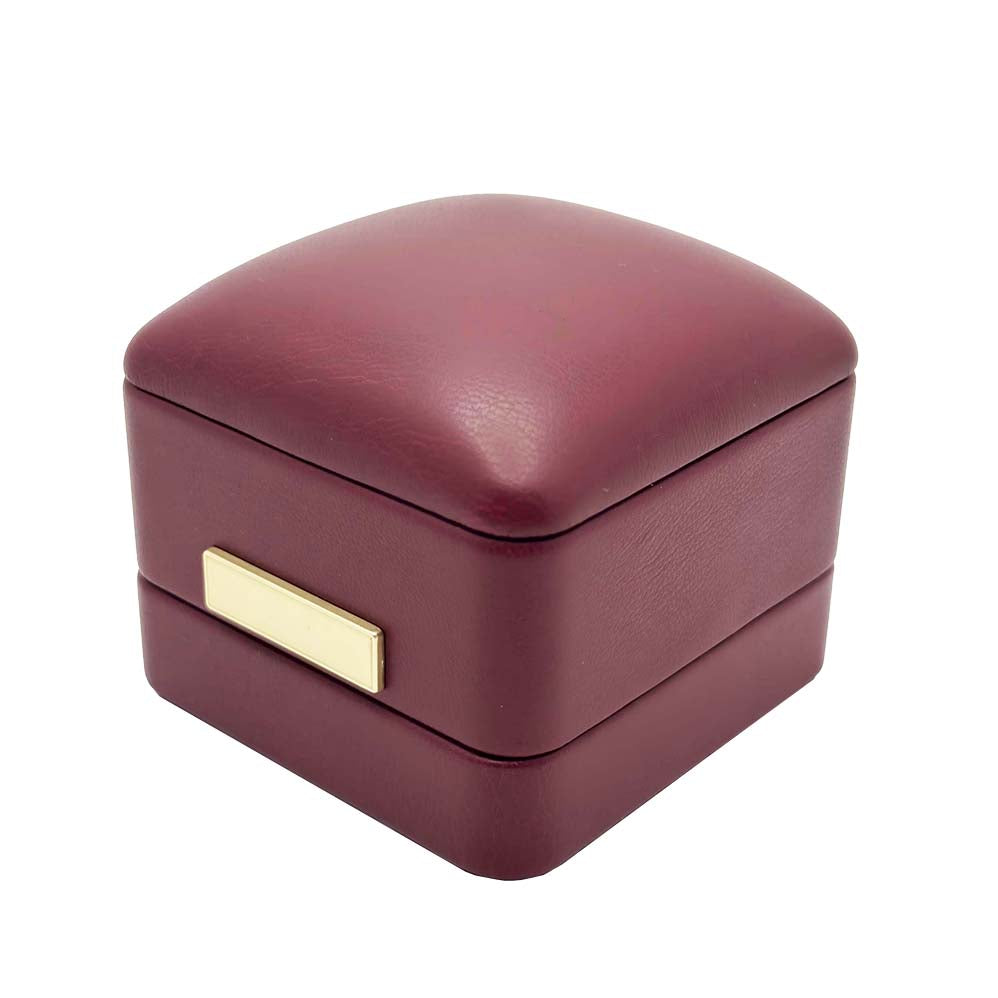 Velvet Leather Ring Box