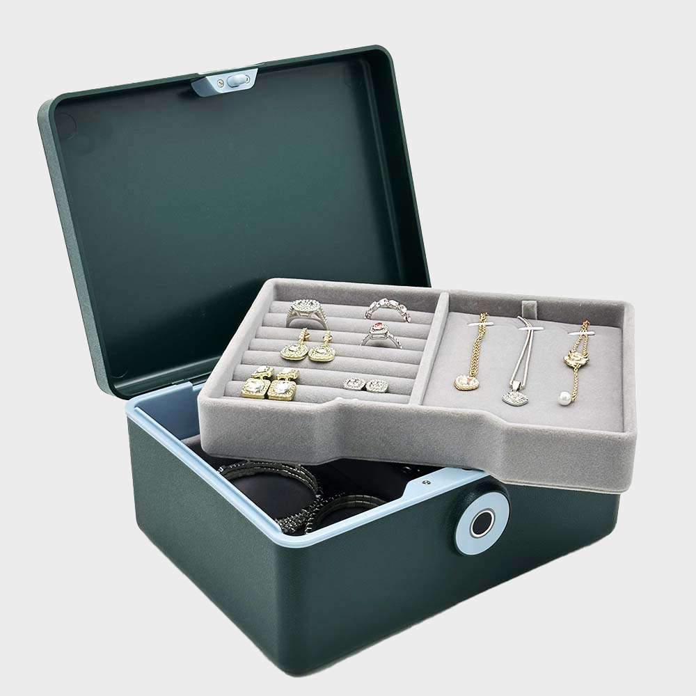 Jewellery Box Fingerprint Unlocking