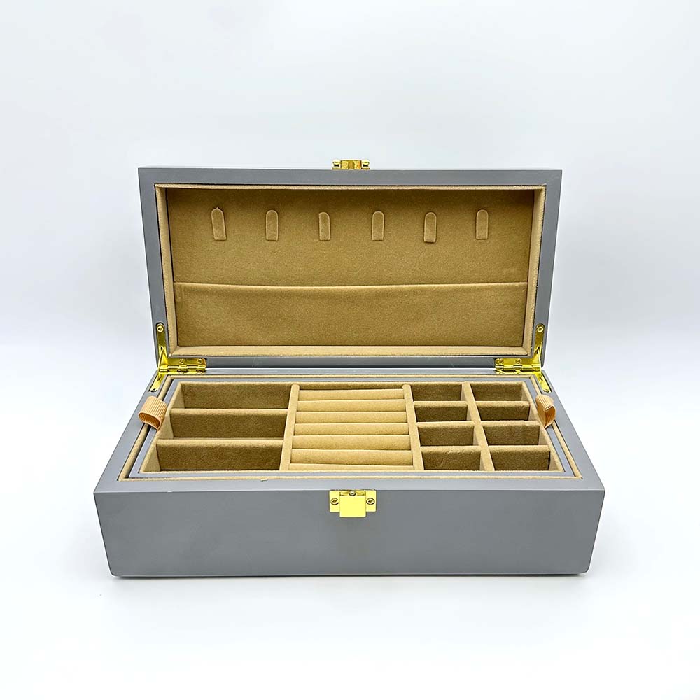 Wooden Travel Jewellery Box