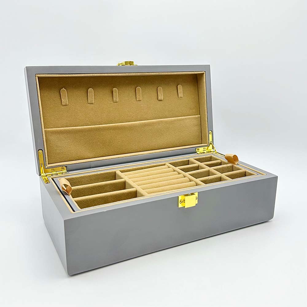 Wooden Travel Jewellery Box