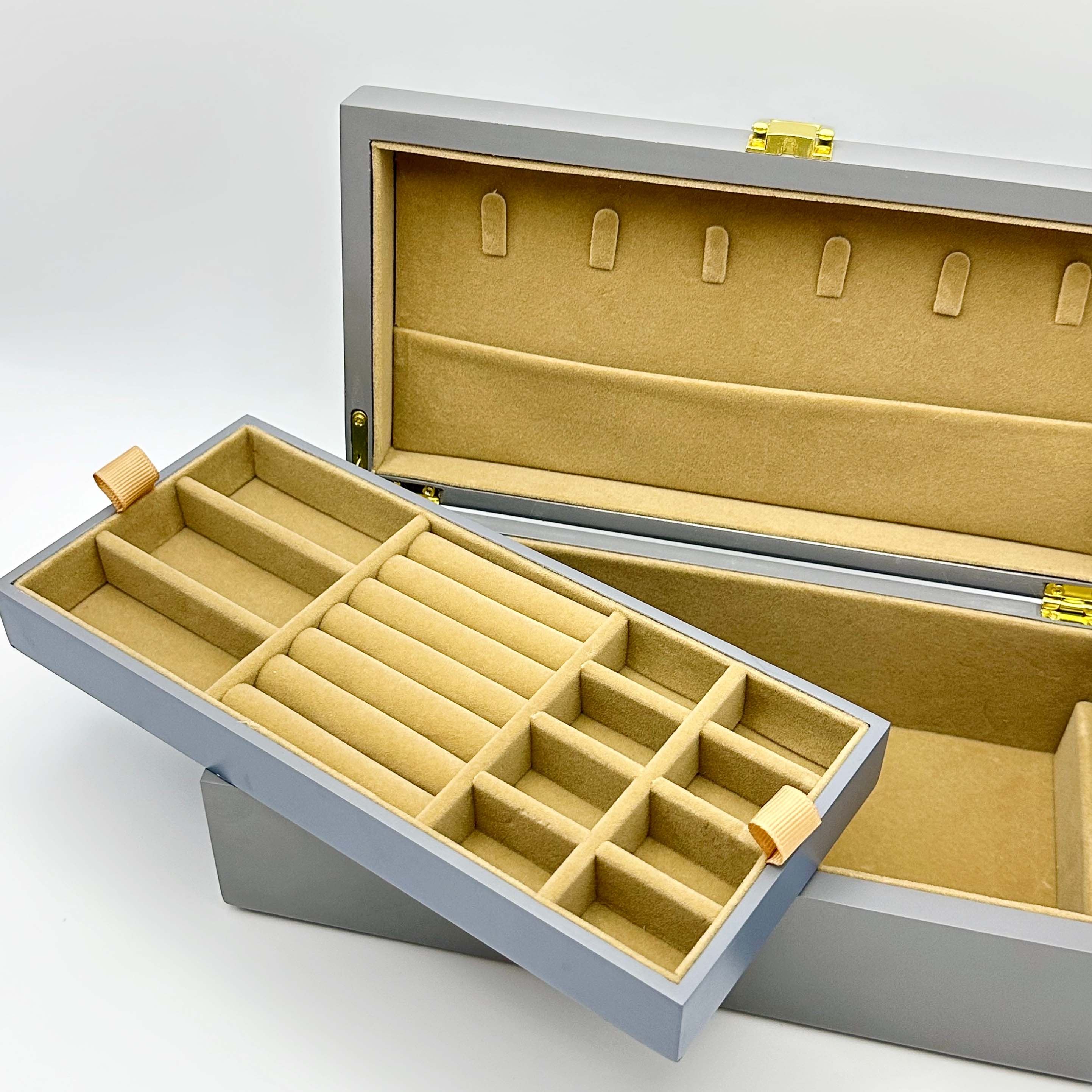 Wooden Travel Jewellery Box