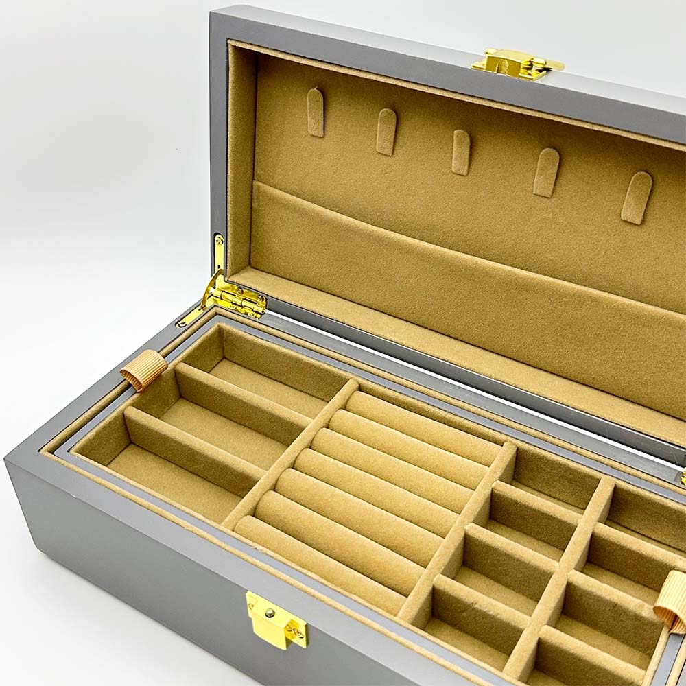 Wooden Travel Jewellery Box