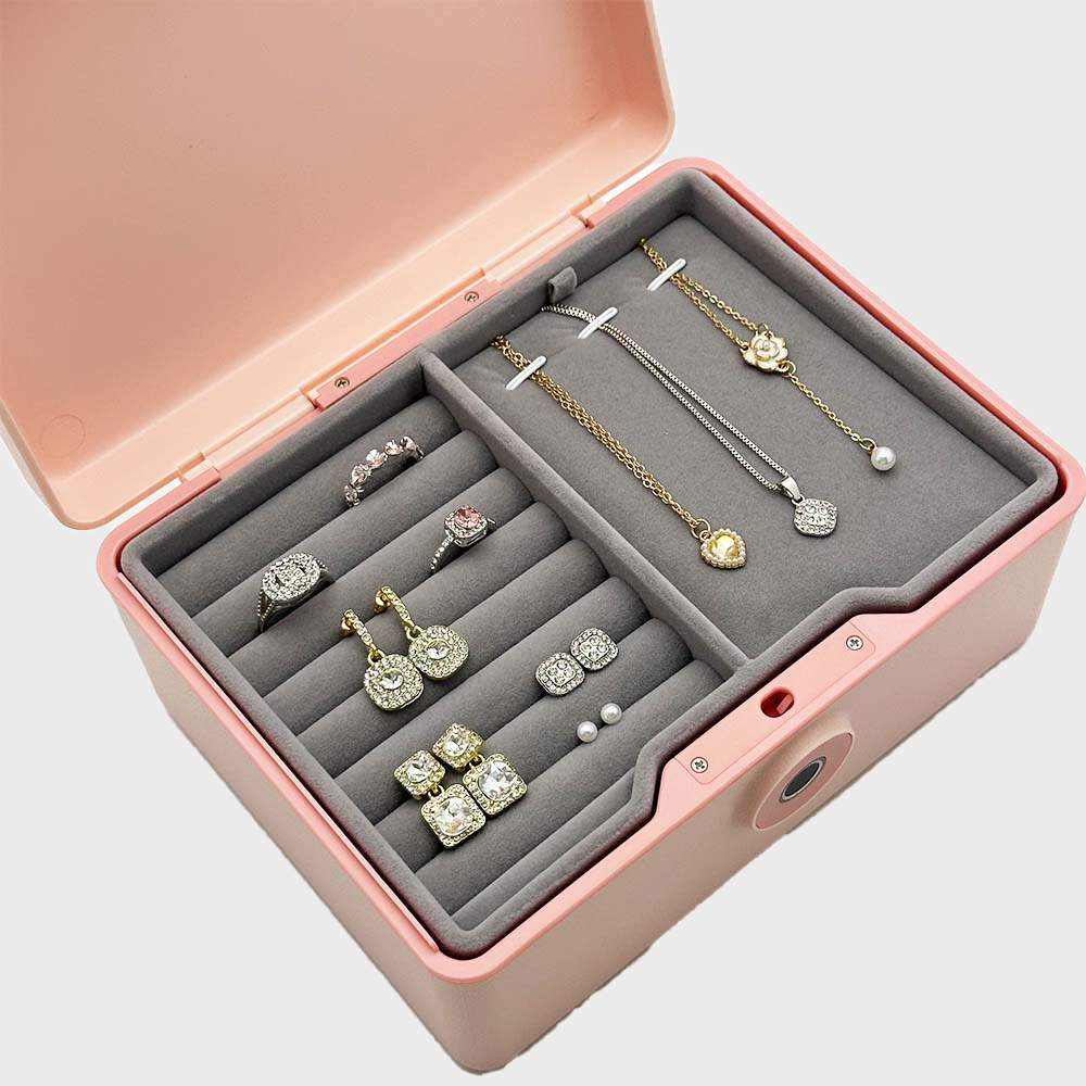 Jewellery Box Fingerprint Unlocking